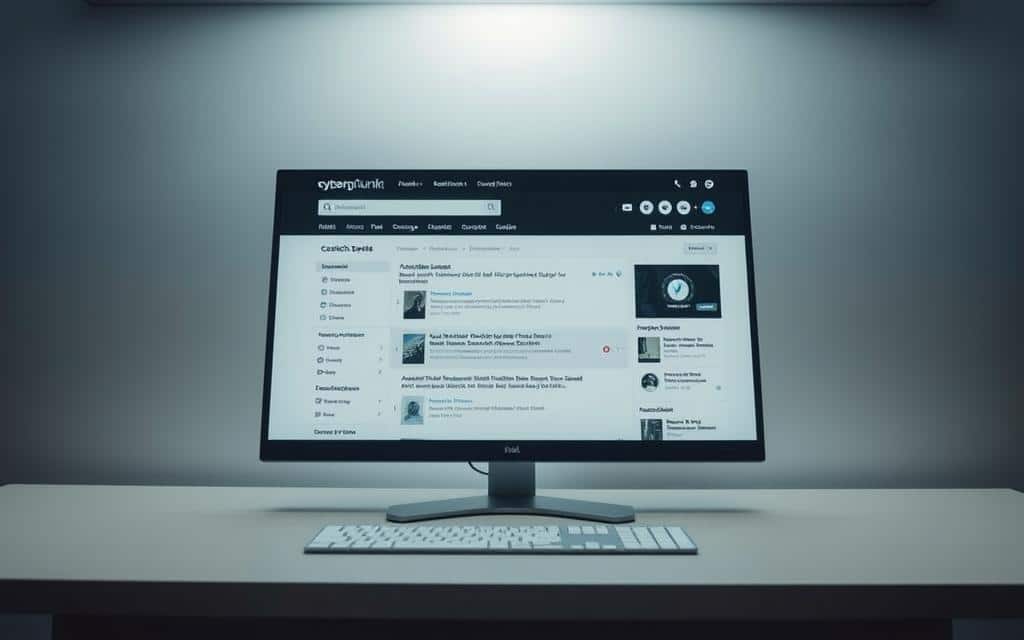 A clean, minimalist interface showcasing the Academic Search Complete database, with a sleek and intuitive layout. The foreground features a crisp search bar, prominent navigation menus, and clearly defined content sections. The middle ground displays neatly organized search results, highlighting key information such as article titles, authors, and publication details. In the background, a subtle gradient or texture creates a sense of depth and professionalism, complementing the overall design. Soft, indirect lighting illuminates the screen, creating a welcoming and scholarly atmosphere. The camera angle is slightly elevated, providing an engaging and accessible perspective for the user.