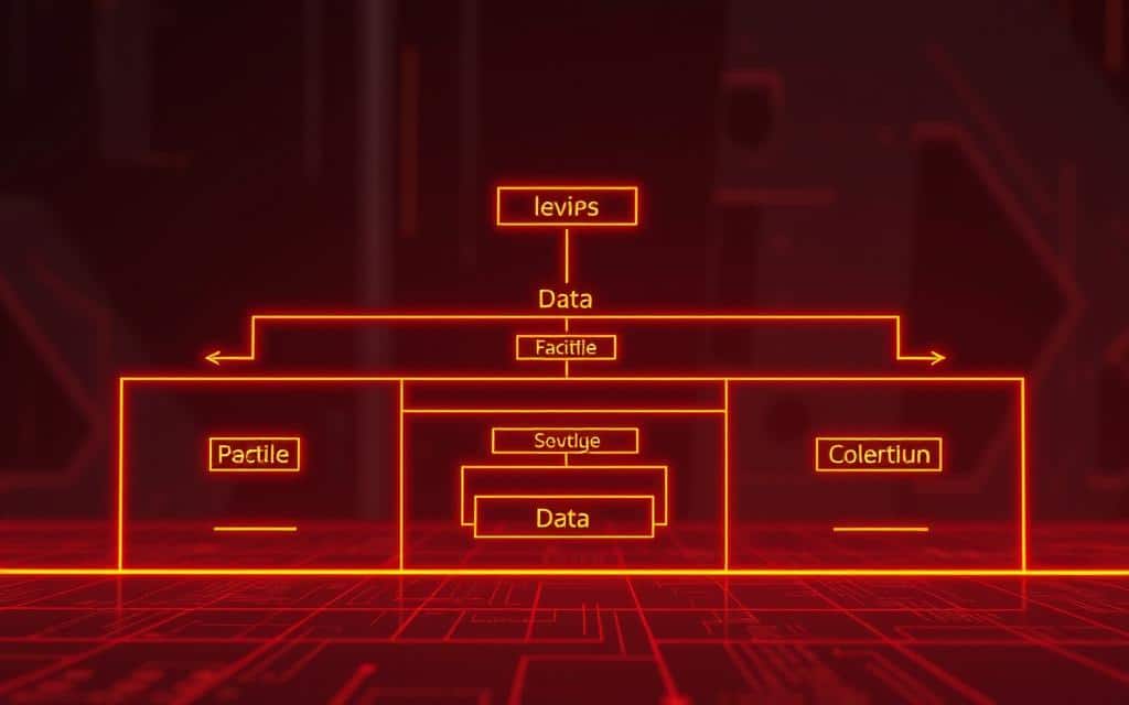 A meticulously crafted architectural schematic depicting a hierarchical data structure, elegantly illuminated by warm, directional lighting that casts soft shadows, conveying a sense of depth and solidity. The foreground features crisp, clean lines delineating the hierarchical levels, while the middle ground showcases nested data entities interconnected by subtle, organic curves. The background subtly hints at the broader context, with muted geometric patterns suggesting the integration of this hierarchical model within a larger information landscape. The overall composition exudes a harmonious balance of technical precision and aesthetic appeal, inviting the viewer to explore the nuances of when to leverage this powerful data organizational approach. A meticulously crafted architectural schematic depicting a hierarchical data structure, elegantly illuminated by warm, directional lighting that casts soft shadows, conveying a sense of depth and solidity. The foreground features crisp, clean lines delineating the hierarchical levels, while the middle ground showcases nested data entities interconnected by subtle, organic curves. The background subtly hints at the broader context, with muted geometric patterns suggesting the integration of this hierarchical model within a larger information landscape. The overall composition exudes a harmonious balance of technical precision and aesthetic appeal, inviting the viewer to explore the nuances of when to leverage this powerful data organizational approach.