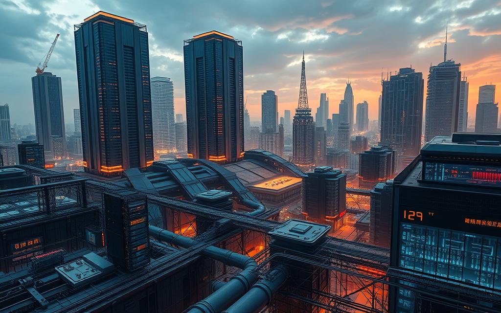 A sprawling architectural landscape, with towering databases rising like monoliths against a backdrop of sleek, modern buildings. In the foreground, a complex web of interconnected data pipelines and storage systems, their intricate designs visible through transparent facades. Ambient lighting casts a warm, contemplative glow, highlighting the intricate interplay between the built environment and the flow of information. The scene conveys a sense of balance, where form and function converge to create a harmonious symphony of technology and design. A sprawling architectural landscape, with towering databases rising like monoliths against a backdrop of sleek, modern buildings. In the foreground, a complex web of interconnected data pipelines and storage systems, their intricate designs visible through transparent facades. Ambient lighting casts a warm, contemplative glow, highlighting the intricate interplay between the built environment and the flow of information. The scene conveys a sense of balance, where form and function converge to create a harmonious symphony of technology and design.