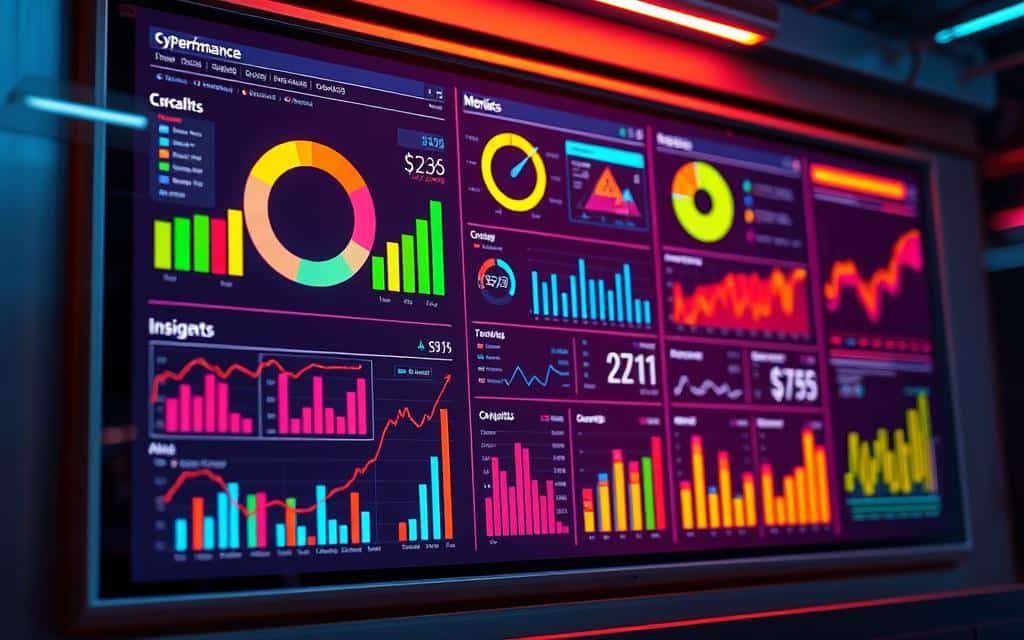 A vibrant business dashboard displays key performance indicators, illuminating the impact of data-driven decisions. A variety of colorful charts, graphs, and infographics provide clear, data-backed insights, positioned against a sleek, minimalist background. Warm, directional lighting emphasizes the dashboard's crisp, high-resolution details, captured from a slightly elevated, three-quarter angle. The overall scene conveys a sense of clarity, control, and actionable intelligence, reflecting the article's focus on aligning data governance with strategic business objectives. A vibrant business dashboard displays key performance indicators, illuminating the impact of data-driven decisions. A variety of colorful charts, graphs, and infographics provide clear, data-backed insights, positioned against a sleek, minimalist background. Warm, directional lighting emphasizes the dashboard's crisp, high-resolution details, captured from a slightly elevated, three-quarter angle. The overall scene conveys a sense of clarity, control, and actionable intelligence, reflecting the article's focus on aligning data governance with strategic business objectives.