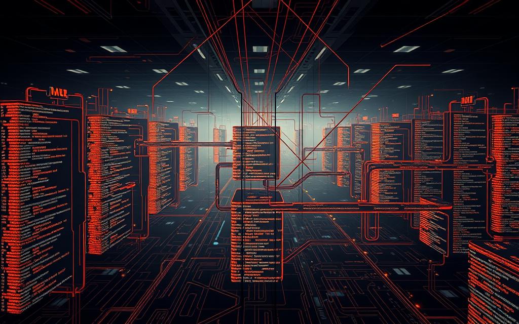 An expansive database schema, featuring a complex network of interconnected tables, each with its own set of meticulously crafted triggers. In the foreground, a central trigger mechanism stands out, its intricate syntax seamlessly weaving together disparate data sources. The middle ground showcases a symphony of query flows, as data cascades across database boundaries, orchestrated by the precision of cross-database trigger logic. In the background, a subtle haze of interconnected data pipelines, illuminated by the warm glow of efficient data management. The scene conveys a sense of technical mastery, where the nuances of trigger syntax become the foundation for robust and adaptable database systems. An expansive database schema, featuring a complex network of interconnected tables, each with its own set of meticulously crafted triggers. In the foreground, a central trigger mechanism stands out, its intricate syntax seamlessly weaving together disparate data sources. The middle ground showcases a symphony of query flows, as data cascades across database boundaries, orchestrated by the precision of cross-database trigger logic. In the background, a subtle haze of interconnected data pipelines, illuminated by the warm glow of efficient data management. The scene conveys a sense of technical mastery, where the nuances of trigger syntax become the foundation for robust and adaptable database systems.